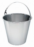 BUCKET 12L 2PC STAINLESS STEEL